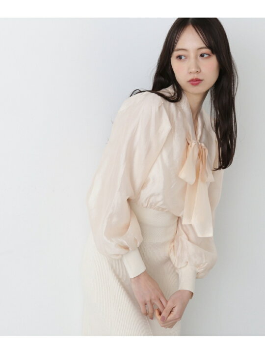 楽天市場】ボウタイブラウスドッキングワンピース JILL by JILL STUART 