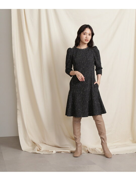 楽天市場】【SALE／64%OFF】チェーントリムフレアワンピース JILL by  