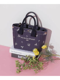 【SALE／40%OFF】エンブロイダリーブルームトートバッグ JILL by JILL STUART ジル バイ ジル スチュアート バッグ その他のバッグ ホワイト ネイビー【RBA_E】【送料無料】[Rakuten Fashion]