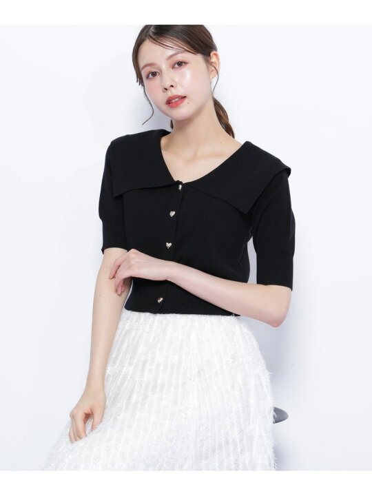 JILL STUART フリル付きピンク長袖トップス ブラック トレンド楽天市場