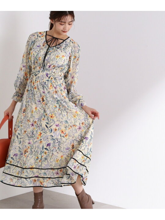 楽天市場】ボタニカルフラワープリントワンピース JILL by JILL STUART  