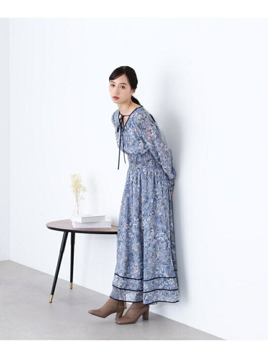 楽天市場】ボタニカルフラワープリントワンピース JILL by JILL STUART  