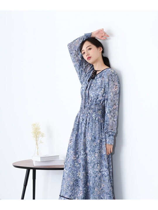 楽天市場】ボタニカルフラワープリントワンピース JILL by JILL STUART  