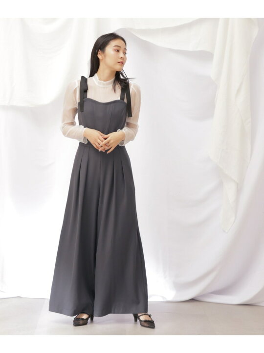 楽天市場】【SALE／37%OFF】肩リボンドッキングサロペット JILL by 