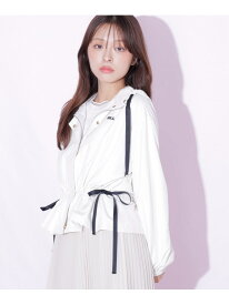 ペプラムフーディージャケット JILL by JILL STUART ジル バイ ジル スチュアート ジャケット・アウター テーラードジャケット・ブレザー ホワイト ネイビー ベージュ【送料無料】[Rakuten Fashion]