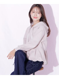 バルーンペプラムフーディー JILL by JILL STUART ジル バイ ジル スチュアート トップス カットソー・Tシャツ ホワイト ピンク グレー【先行予約】*【送料無料】[Rakuten Fashion]
