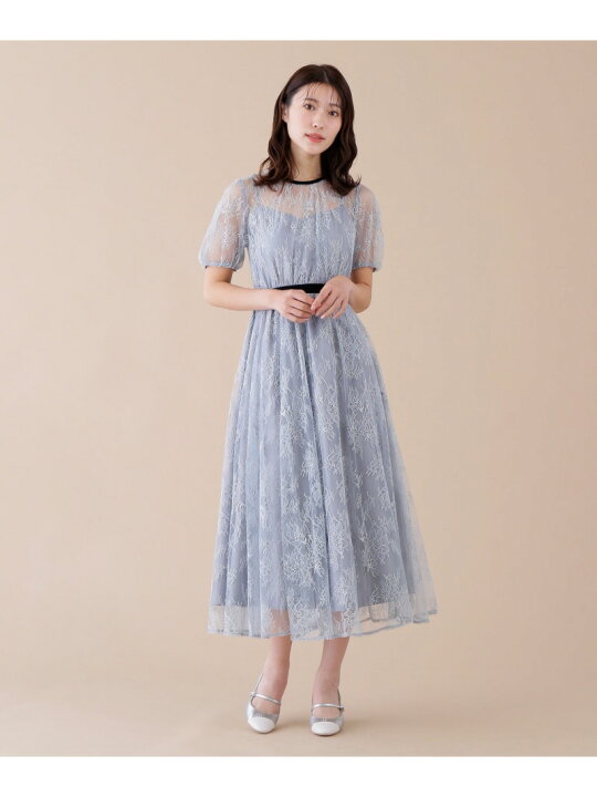 楽天市場】ベロアリボンシアーワンピース JILL by JILL STUART ジル 