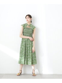 【SALE／55%OFF】ラインフラワープリントワンピース WEB限定カラー:ホワイトグリーン JILL by JILL STUART ジル バイ ジル スチュアート ワンピース・ドレス ワンピース グレー レッド ホワイト グリーン【RBA_E】【送料無料】[Rakuten Fashion]