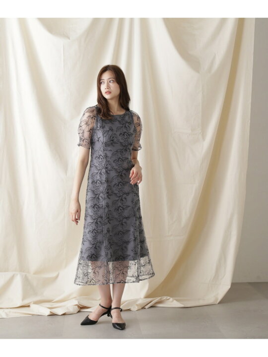 楽天市場】【SALE／60%OFF】ローズエンブロイダリーワンピース JILL by 