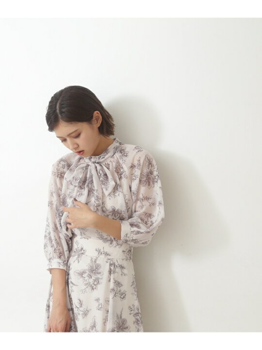 楽天市場】【SALE／50%OFF】ワントーンフラワーブラウス JILL by JILL  