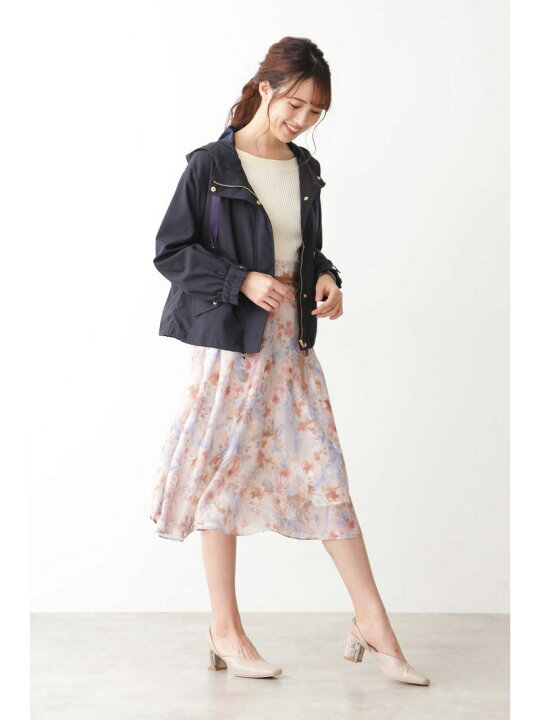 楽天市場】【SALE／30%OFF】レースダウンショートパーカー JILL by 