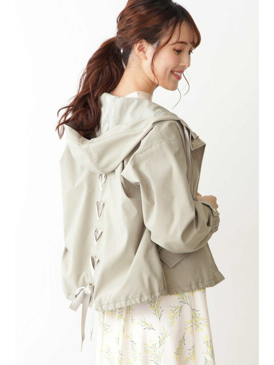 楽天市場】【SALE／30%OFF】レースダウンショートパーカー JILL by 