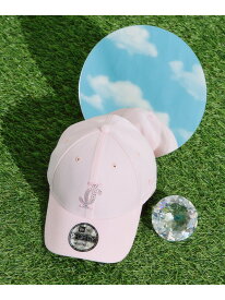 ＜ニューエラコラボ＞ラインストーンキャップ JILL by JILL STUART ジル バイ ジル スチュアート 帽子 その他の帽子 ピンク グレー【先行予約】*【送料無料】[Rakuten Fashion]