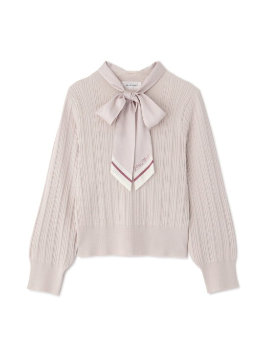 楽天市場】スカーフリブニット JILL by JILL STUART ジル バイ ジル 