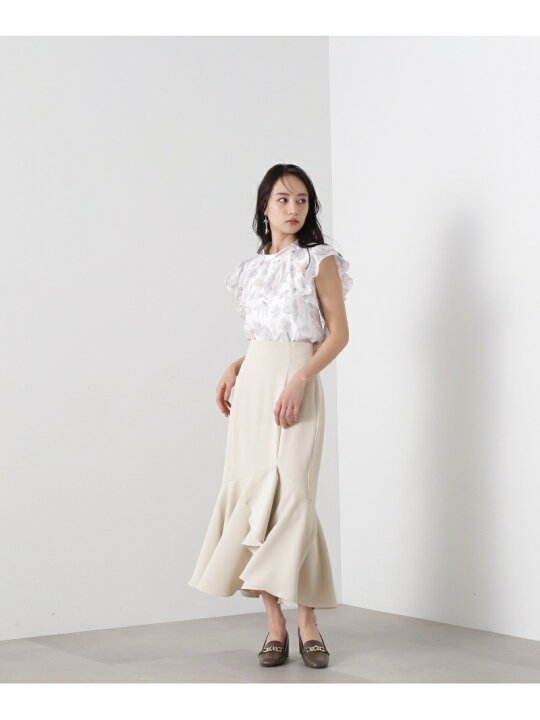 楽天市場】【SALE／55%OFF】シアースイサイフラワープリントブラウス 