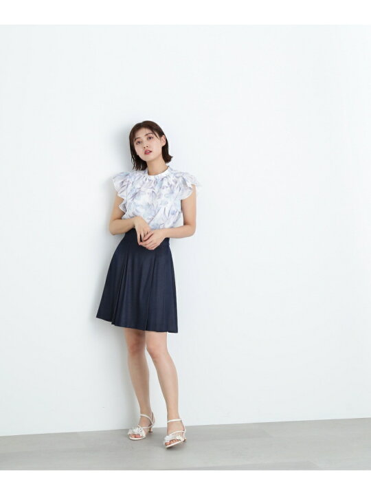 楽天市場】【SALE／55%OFF】シアースイサイフラワープリントブラウス 