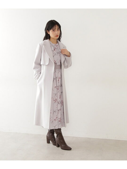 楽天市場】ライトモッサウールトレンチコート JILL by JILL STUART  