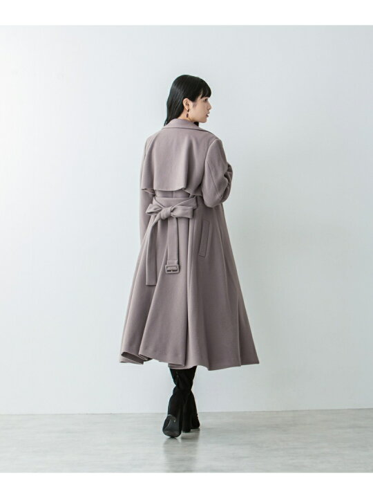 楽天市場】ライトモッサウールトレンチコート JILL by JILL STUART  