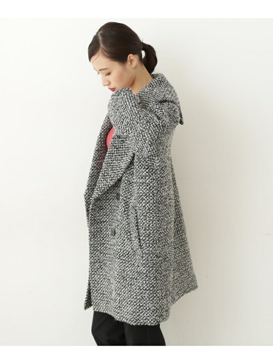 楽天市場】【SALE／20%OFF】ツイードコクーンコート JILL by JILL 