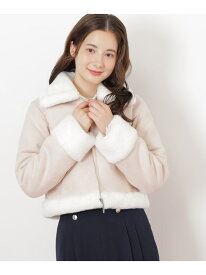 【SALE／37%OFF】フェイクムートンジャケット JILL by JILL STUART ジル バイ ジル スチュアート ジャケット・アウター テーラードジャケット・ブレザー グリーン ベージュ ピンク【RBA_E】【送料無料】[Rakuten Fashion]