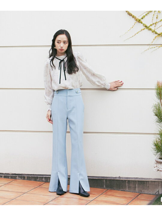 楽天市場】ストレッチベルボトムパンツ JILL by JILLSTUART ジル バイ  