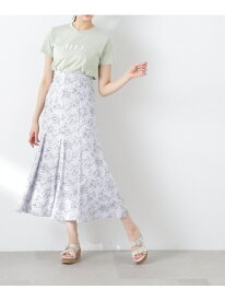 【SALE／67%OFF】ラインフラワープリントスカート JILL by JILL STUART ジル バイ ジル スチュアート スカート その他のスカート グレー グリーン レッド【RBA_E】【送料無料】[Rakuten Fashion]