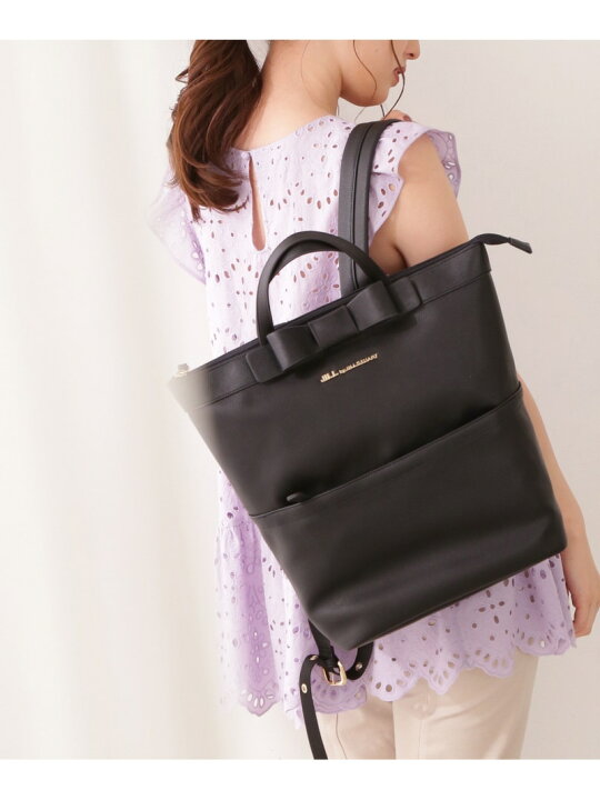 楽天市場】◇リボンスクエアバックパック JILL by JILL STUART ジル 