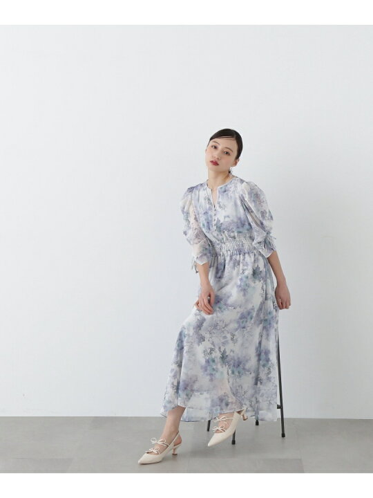 楽天市場】シマーフラワープリントワンピース JILL by JILL STUART 