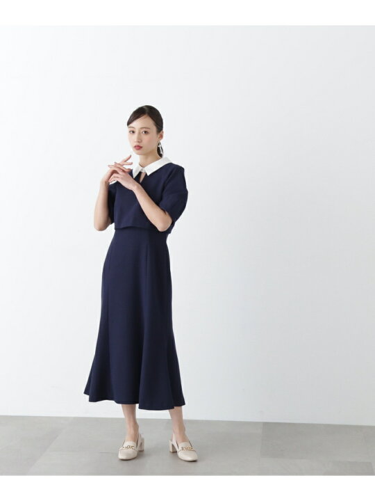 楽天市場】【SALE／37%OFF】フロントスリットエリツキレイヤード 