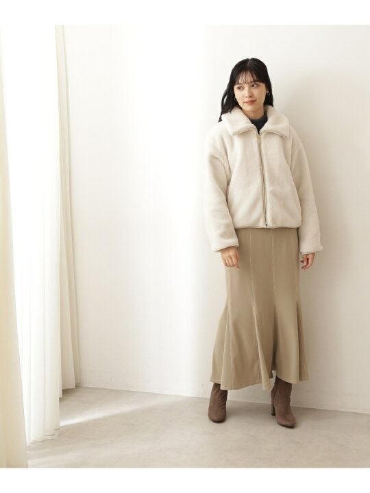 楽天市場】【SALE／30%OFF】パイピングフリースブルゾン JILL by JILL 