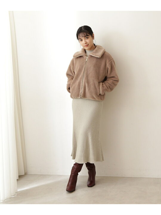 楽天市場】【SALE／30%OFF】パイピングフリースブルゾン JILL by JILL