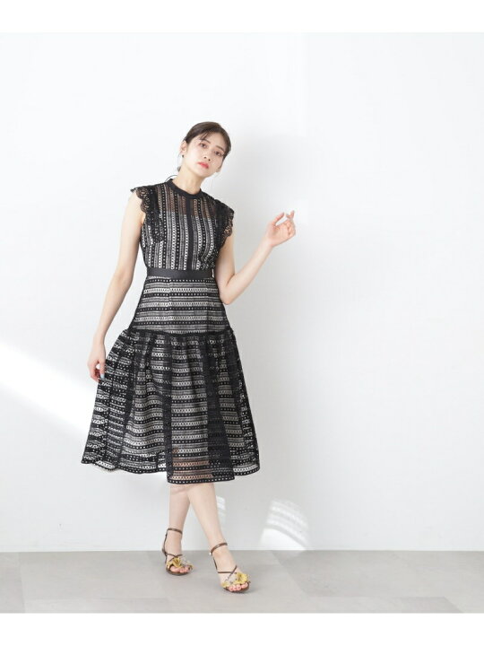 楽天市場】【SALE／55%OFF】ストライプレースワンピース JILL by JILL 