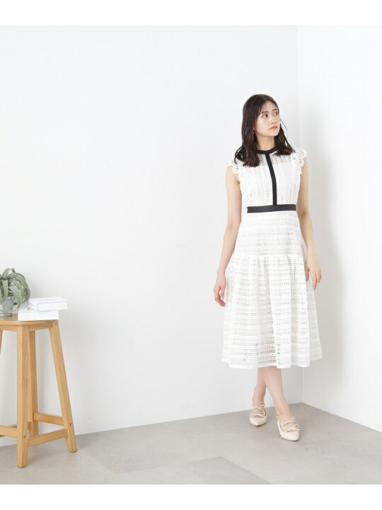 楽天市場】【SALE／55%OFF】ストライプレースワンピース JILL by JILL 