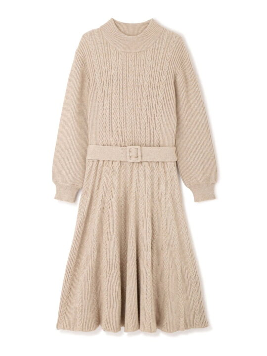 楽天市場】【SALE／50%OFF】◇ケーブルAラインニットワンピース JILL 