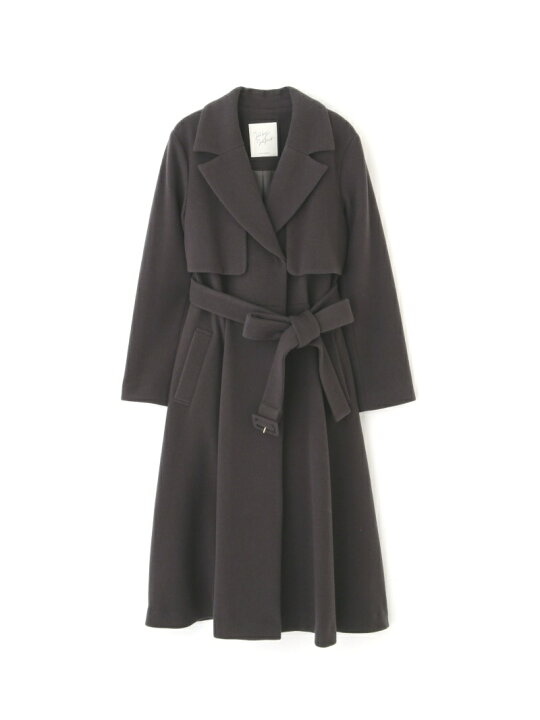 楽天市場】ライトモッサウールトレンチコート JILL by JILL STUART  