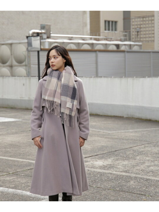 楽天市場】ライトモッサウールトレンチコート JILL by JILL STUART  