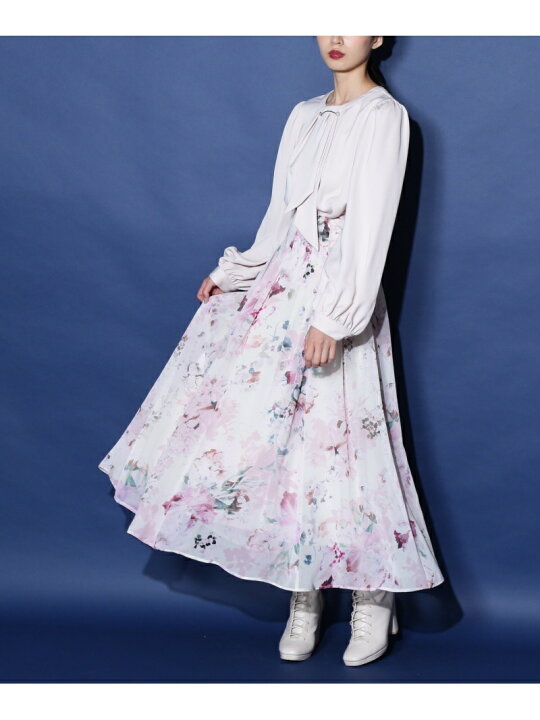 楽天市場】【SALE／30%OFF】ビッグシアーフラワープリント JILL by 