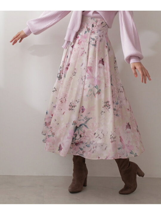 楽天市場】【SALE／30%OFF】ビッグシアーフラワープリント JILL by 