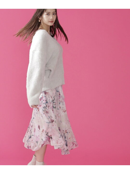 楽天市場】【SALE／30%OFF】ビッグシアーフラワープリント JILL by 
