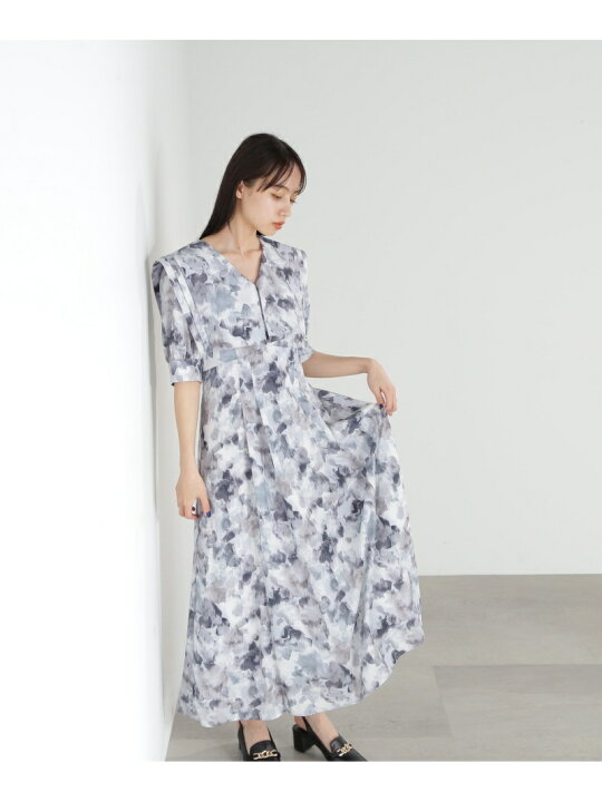 楽天市場】シャドウローズプリントワンピース JILL by JILL STUART 