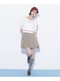 【SALE／55%OFF】「Dickies × JILL by JILL STUART」別注タックミニスカート JILL by JILL STUART ジル バイ ジル スチュアート スカート その他のスカート ブラウン ベージュ グレー【RBA_E】【送料無料】[Rakuten Fashion]