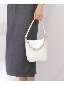 【SALE／30%OFF】ハンギングシャインバッグ JILL by JILL STUART ジル バイ ジル スチュアート バッグ その他のバッグ ブルー ホワイト【RBA_E】【送料無料】[Rakuten Fashion]