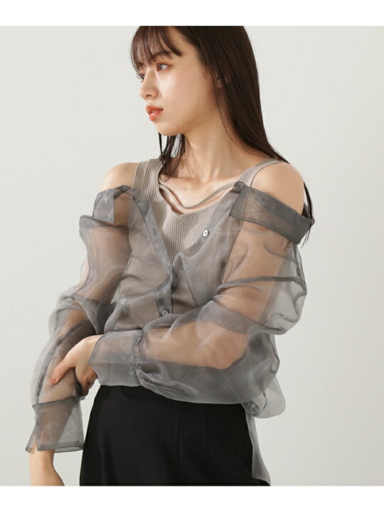 楽天市場】【SALE／30%OFF】◇シアーシャツレイヤードセット JILL by 