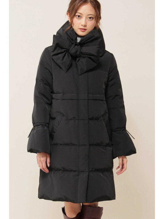 楽天市場】【SALE／50%OFF】◇ラップスカーフプッファダウンコート 
