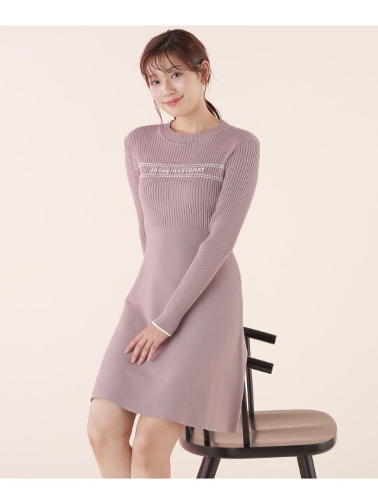 楽天市場】【SALE／46%OFF】◇パイピングロゴニットワンピース JILL by 