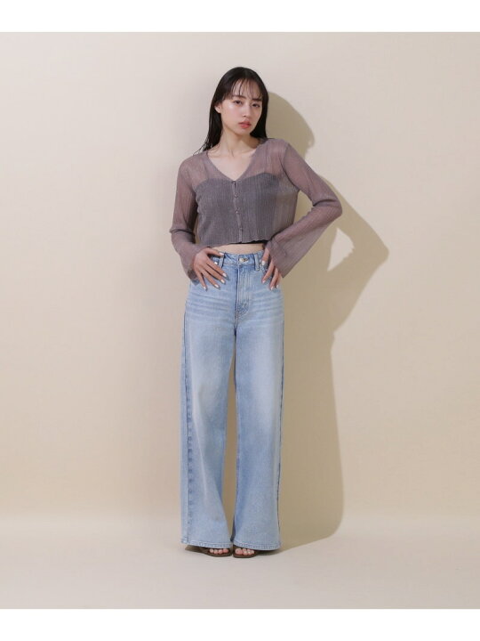 楽天市場】【SALE／46%OFF】クロップド丈シアーカーディガン JILL by  