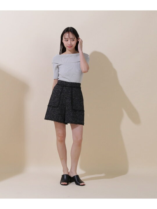 楽天市場】【SALE／40%OFF】オフショルタイトリブニット JILL by JILL 