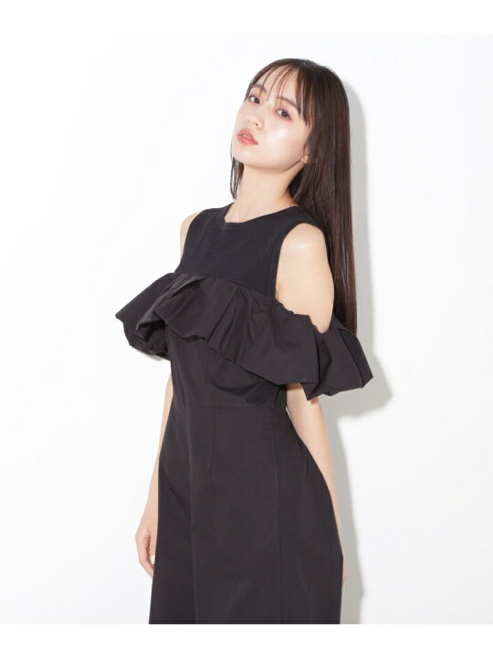 楽天市場】【SALE／55%OFF】オフショルダーバルーンコンビネゾン JILL  