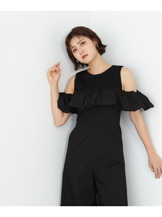 楽天市場】【SALE／55%OFF】オフショルダーバルーンコンビネゾン JILL  