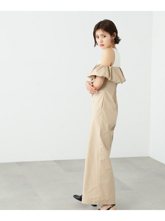 楽天市場】【SALE／55%OFF】オフショルダーバルーンコンビネゾン JILL  